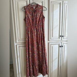 Sleeveless Tiered Maxi Dress